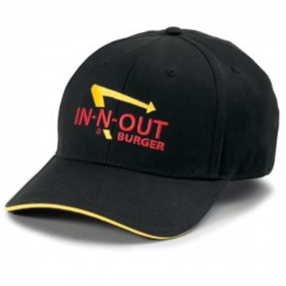 In-N-Out Burger Black Baseball Hat Cap - Picture 7 of 7